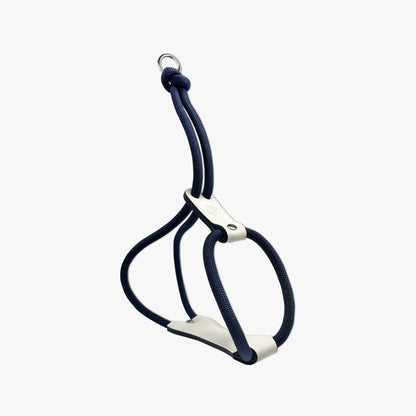 Ensemble harnais et laisse 3 positions - Marine
